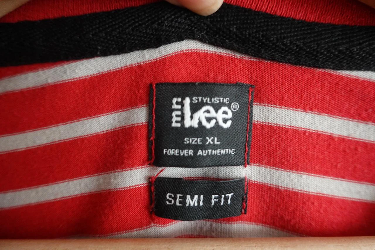 Stylistic Elvee red striped t-shirt with pocket size XL – photo 3